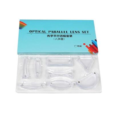 8Pcs Parallel Optics Demonstration Set Magnetic Lenses Lenses Educational Physics Optics Equipment For Teachers Students