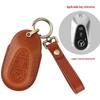 Genuine Leather Handmade Smart Car Key Case for Mercedes - Full Cover