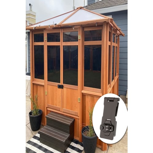 YFFSFDC Drawer Lock, Door Lock, Hardware, Anti-theft Lock, Padlock, Lock Bolt, Gate, Aftermarket Latch Lock, Screw-Mounted, for Doors, Cabinets, Cupbo