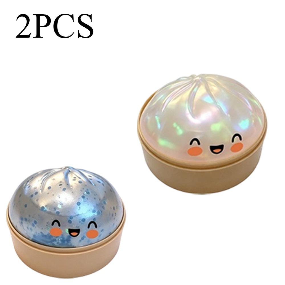 Soft Dumpling Squishy Toy Slow Rising Mochi Squeeze Stress Relief Sensory Toy For Adults