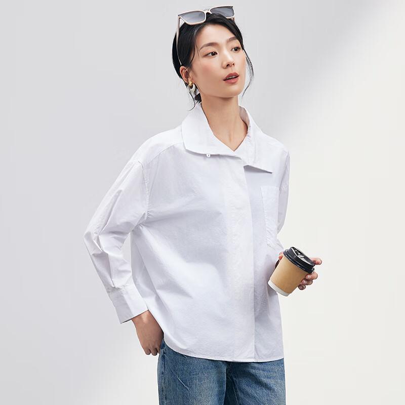 JOY SPEAKER Women's Casual Long Sleeve Button-Up Shirt
