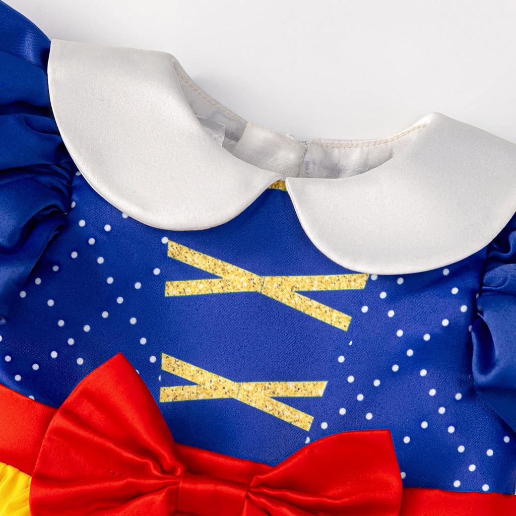 Cross-Border Infant & Toddler Snow White Onesie Dress for First Birthday