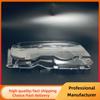 Left Right Car Front Headlight Lens Cover For BMW E46 2 Door 1999-2003 M3 2 Door 2001-2006 Transparent Lampshade Headlamp Cover