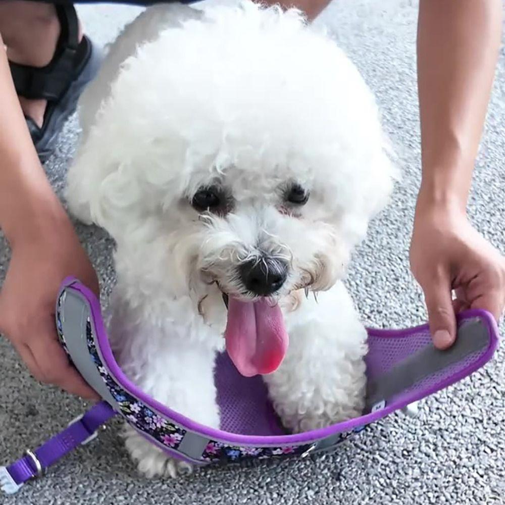 With 1.5M Traction Rope Pet Reflective Vest Reflective Stripe Pet Harness Cat&Dog Tank Top Cat&Dog