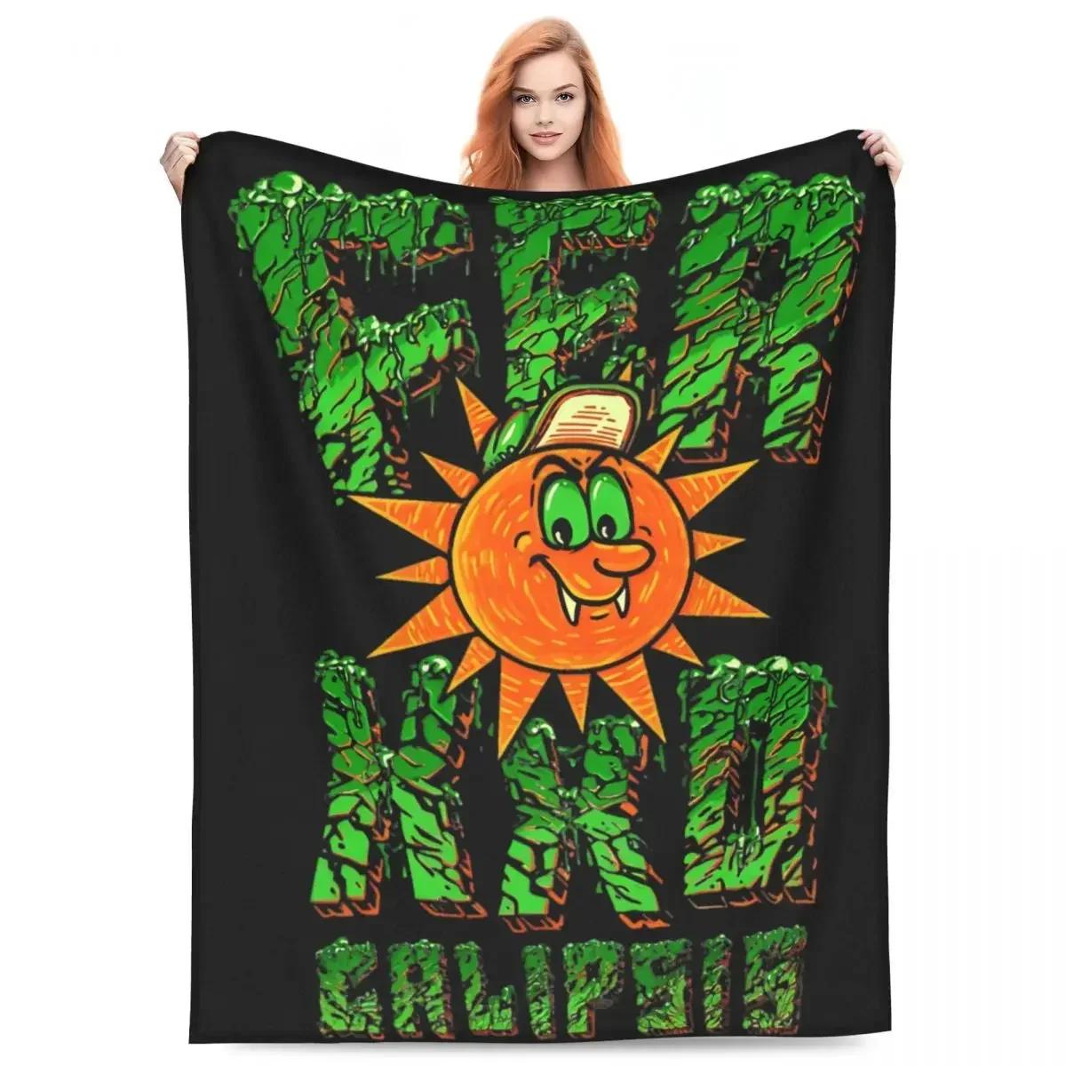 FERXXOCALIPSIS WORLD TOUR 2024 Ferxxo Collage Feid Blankets Soft Flannel Cozy Gift Throw Blanket Bedspreads 75X95CM