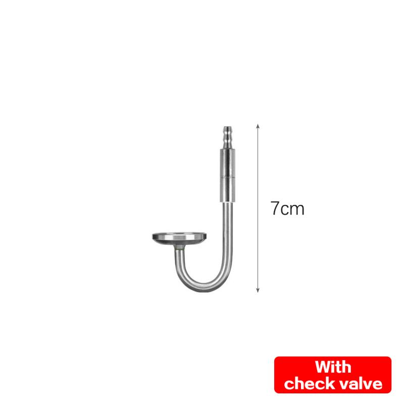 Co2 Diffusor Spiegel 304 Edelstahl Druckminderndes Magnetventil Refiner Für Wasserpflanzenwachstum Aquarium Co2 Refiner