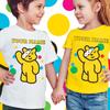 Personalised Spotty Day T-Shirt Children In Need Boy Girl Kids School Top #SD3