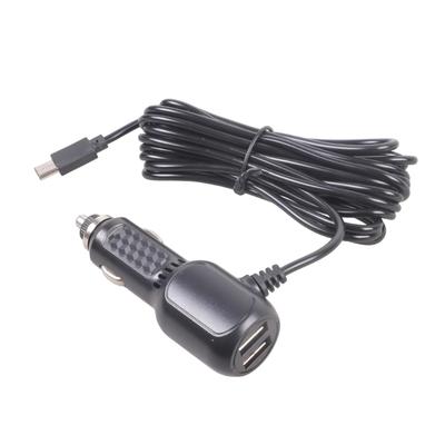 Car Chargers Double USB Port 12V 36V Input 343cm Type C Cable Camera Power Supply Simultaneous Charging 3 Devices