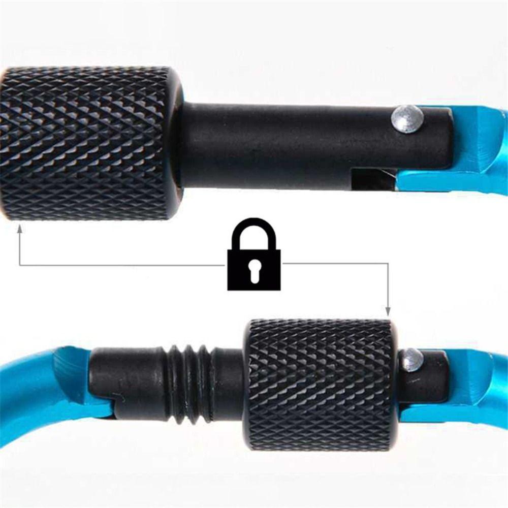Rope Buckle Camping Karabiners Carabiner Clip Water Cup Buckle Tourist Hooks Fishing Carbin Buckle
