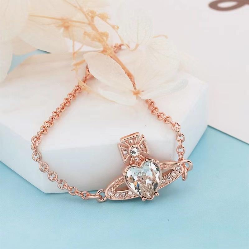 Elegant Westwood Bracelet For Women Fashionable Minimalistic Versatile