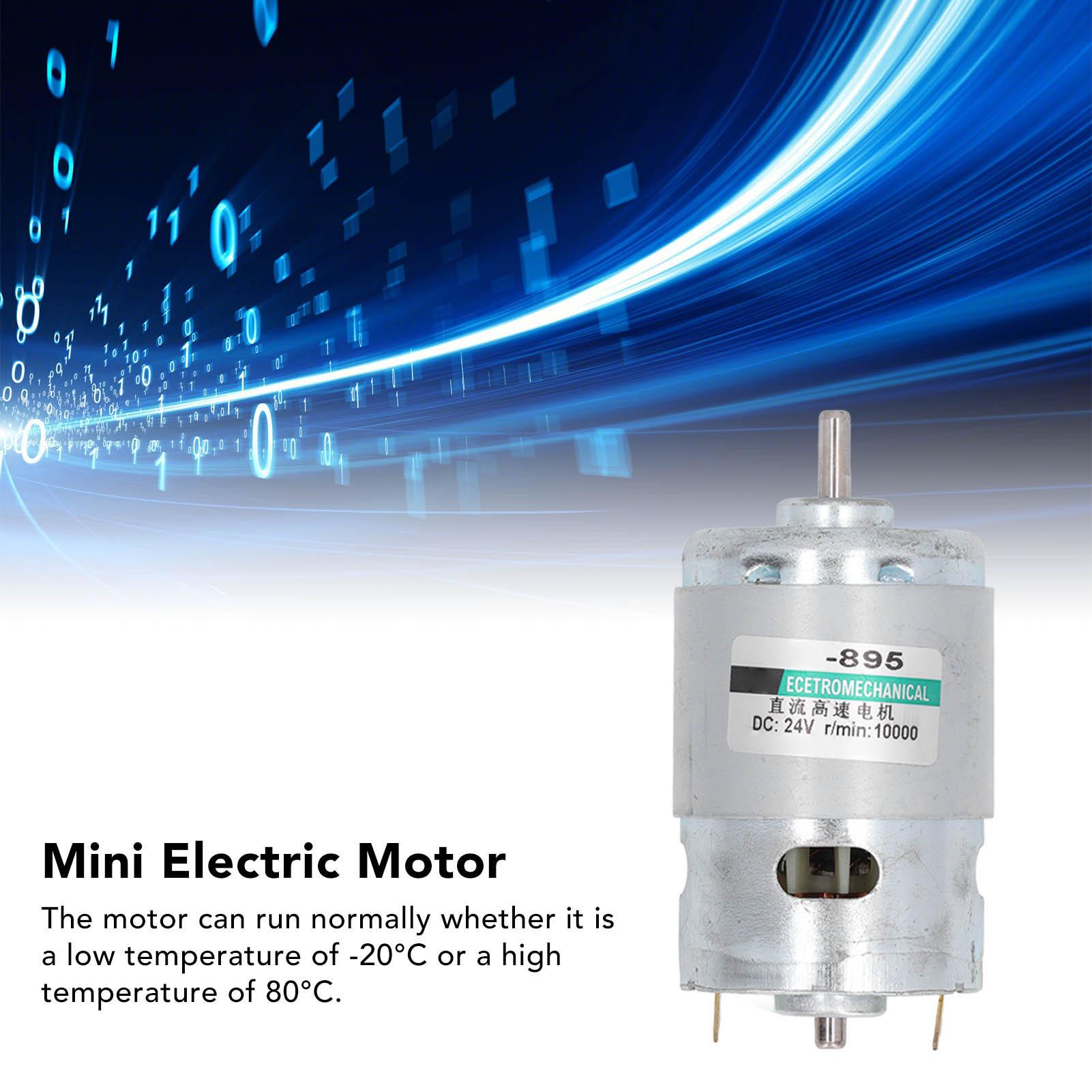 Hoge Snelheid Motor 10000RPM CW CCW Snelle Warmteafvoer   Elektrische Motor voor Sapcentrifuge Boor  24V