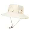 Fisherman Hat Men and Women Mesh Holes Breathable Outdoor Fishing Mountaineering Sun Hat  Casual  Summer New Style