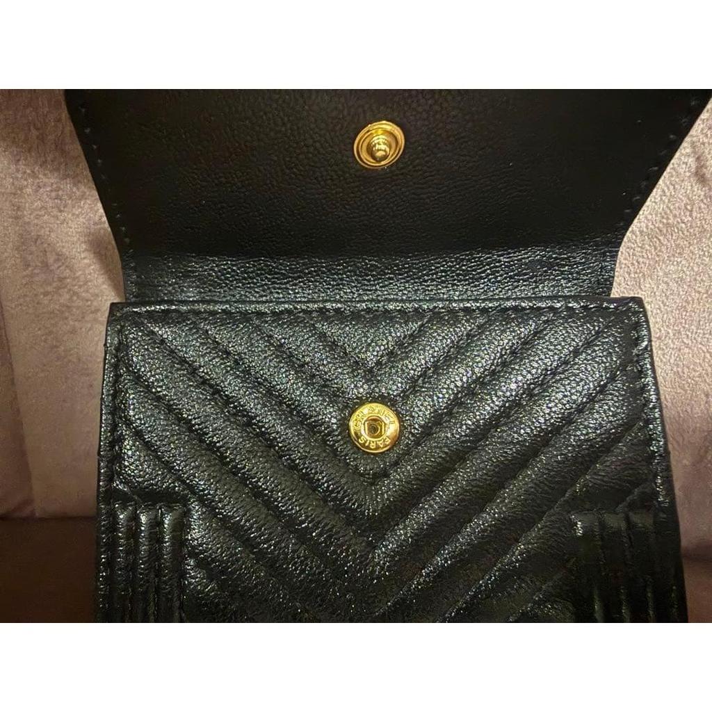 Used Boy Chanel Tri-fold Wallet