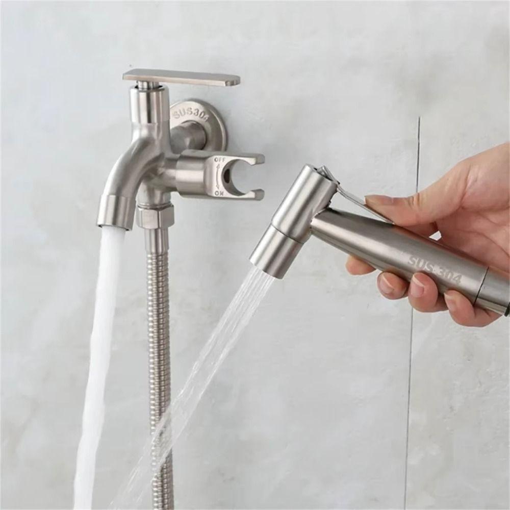 High Pressure Handheld Shower Hand G1/2 Interface Shower Set  Bathroom Supplies