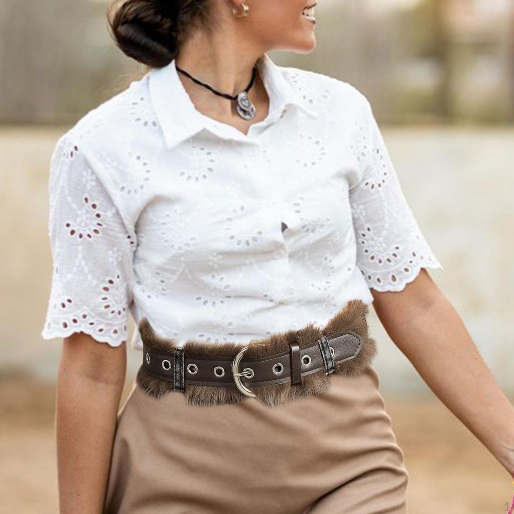 Women Leather Belt Casual Ladies for Jeans Daily wearing Work Dress