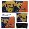 Naruto Leather Wallet Pain Akatsuki Red Cloud Metal Logo Coin Purse Card Holder ID Banknote Storage Cool Anime Gift for Fans
