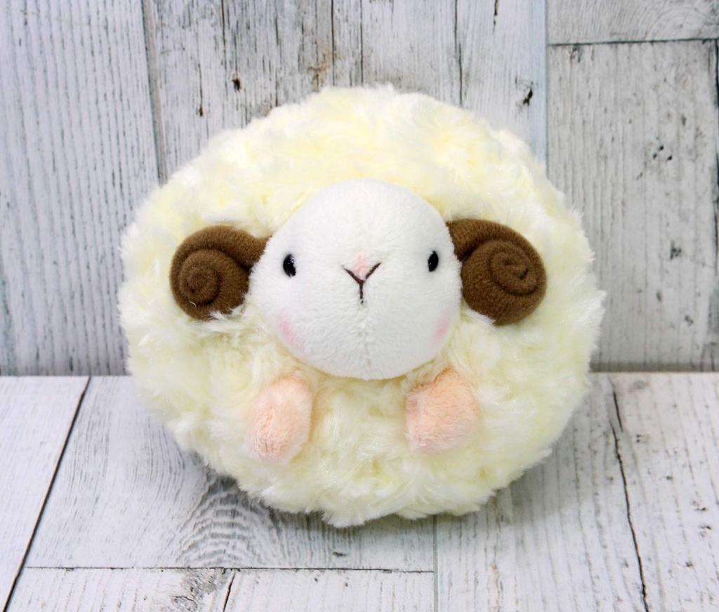 Take Off Plush Music Box Marucchi Sheep Medium Ivory
