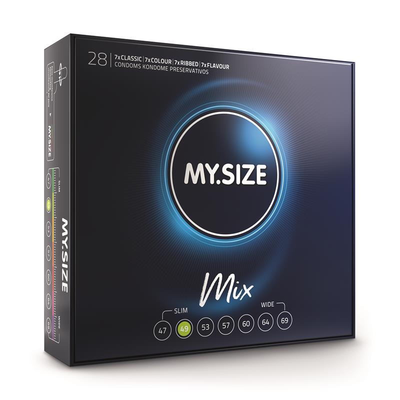 My Size Mix Size 49 Box of 28 Units