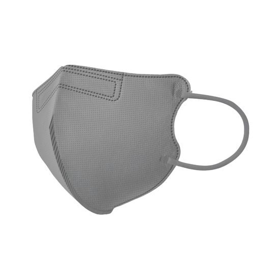 ANYGUARD Die Solution Mask KF94 Vogelschnabel Groß 1 Stück Grau