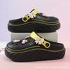 Summer New Women's Outer Hole Shoes Fashionable Versatile Thick-soled Non-slip Cool Slippers Eva Round Head