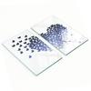 Decorative Tempered Glass Cutting Boards Butterflies Hearts 2X30X52 Cm