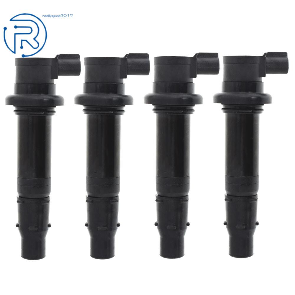 Ignition Coils Pack F6T558 For Yamaha MT-07 2014-2017 R6 RJ15 Bj YZF-R1 FZ8 4Pcs