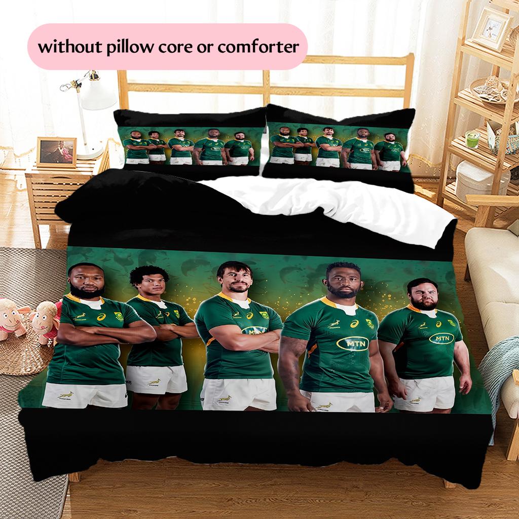 Springboks Pattern Bedding Home Decoration Birthday & Festival Gift (1 * Duvet Cover + 2 * Pillowcase, Without Core)