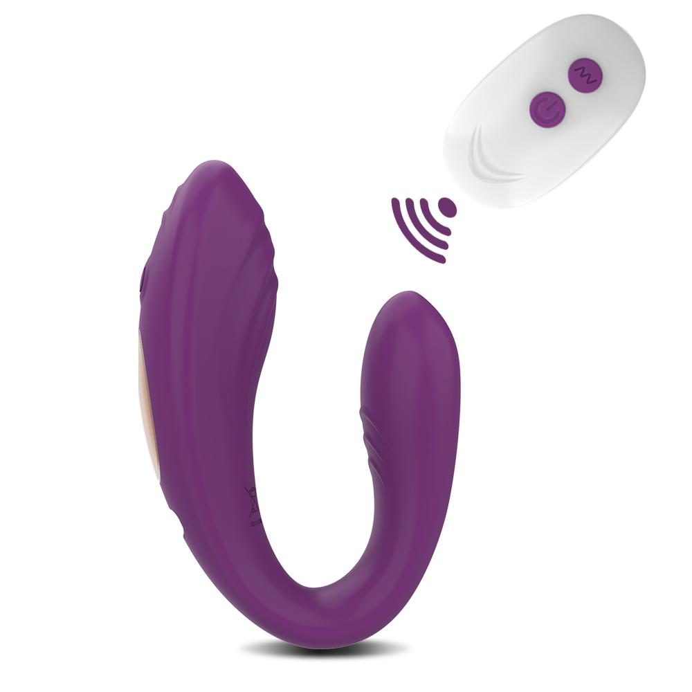 Vibrating Sex Toy For Adult Vagina Clitoris Stimulate U Type Vibrator For Women Masturbator Wireless Remote Vibration For Couple
