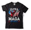 Ultra MAGA American Flag Political Shirts Anti Biden Trump 2024 Trump Shirts