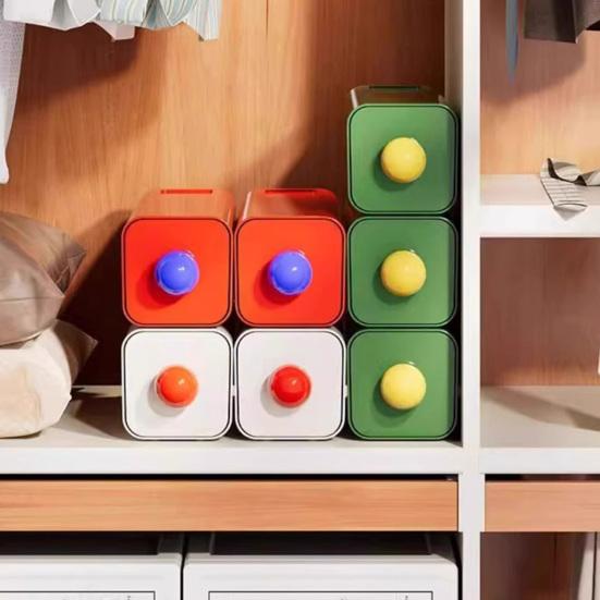 Aufbewahrungsbox mit Schublade, großem Fassungsvermögen, Schreibtisch-Organizer, Ordnungsbox für Haaraccessoires, Schmuck und Kleinigkeiten