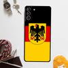 Deutschland Flagge Emblem Hülle Für Samsung Galaxy S24 Ultra S23 S22 S21 S20 Plus Note 10 Note 20 S9 S10 S21 FE Abdeckung