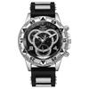 2024 European & American Fashion Men's Quartz Watch with Large Dial & Silicone Strap - Popular In the Middle East.