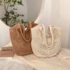 Knitted Bag Handmade Bag Crocheted Tote Bag Tassel Shoulder Bag Handbag Knitted Bag Early Spring