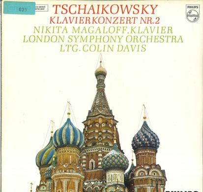 

LP Record NIKITA MAGALOFF COLIN DAVIS LONDO Tschaikowsky Klavierkonzert Nr2 Gd 835386DXY PHILIPS Netherland Classical Used