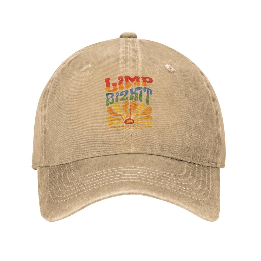 Vintage Sunset Limp Bizkit Unisex Style Baseball Cap Breathable And Not Stuffy Camping Denim Baseball Cap