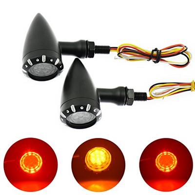 Motorcycle Turn Signal Light Brake Turn Signal Light LED Energy Saving Cannonball Type for Harley