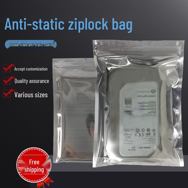 Anti-static Self-sealing Semi-transparent Electronic Shielding Bag for Motherboards