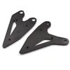LEDISHUN Foot Peg Heel Plate Guard Protector Foot Pegs for Kawasaki Ninja 400 Z400