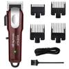 HIENA Exclusive Indicator Light Hair Clipper: Rechargeable Electric Clipper with Oil Head Carving Razor