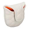 PU Golf Club Head Cover White Golf Head Cover Golf Putter Headcover for Golfer Lovers