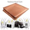 Gold RFID Shielding Block Copper Polyester Conductive Copper Fabric New Anti-Radiation Cloth