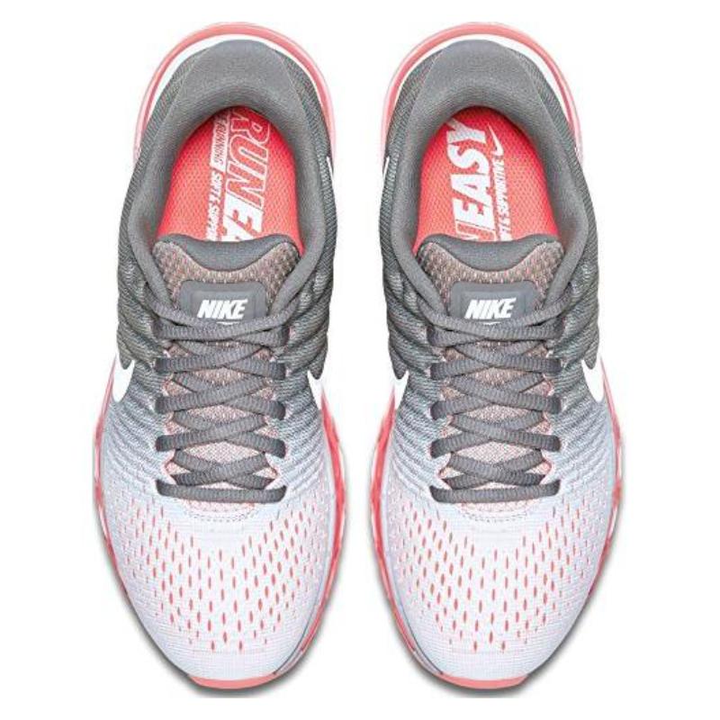 Nike Air Max 2017 Pure Platinum Hot Lava Women's Sneakers Casual Shoes 849560-007