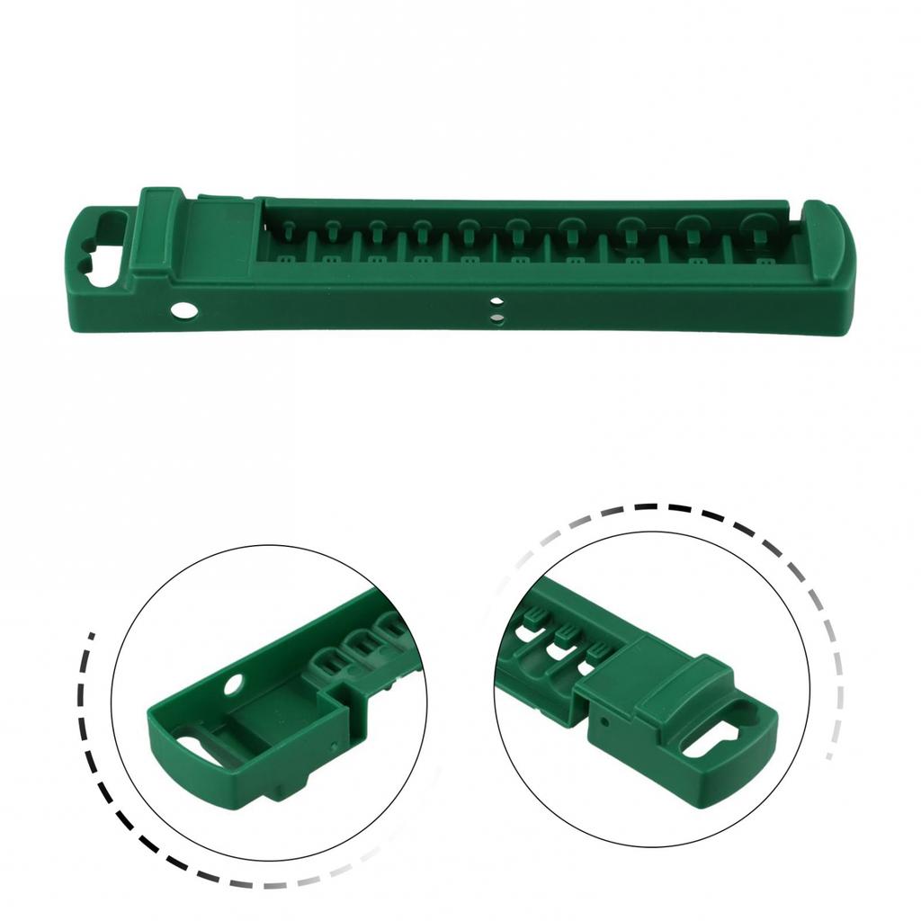 Socket Organizer Box ABS Plastic for 1/4 3/8 1/2 Inch Drive Sockets Secure Hold