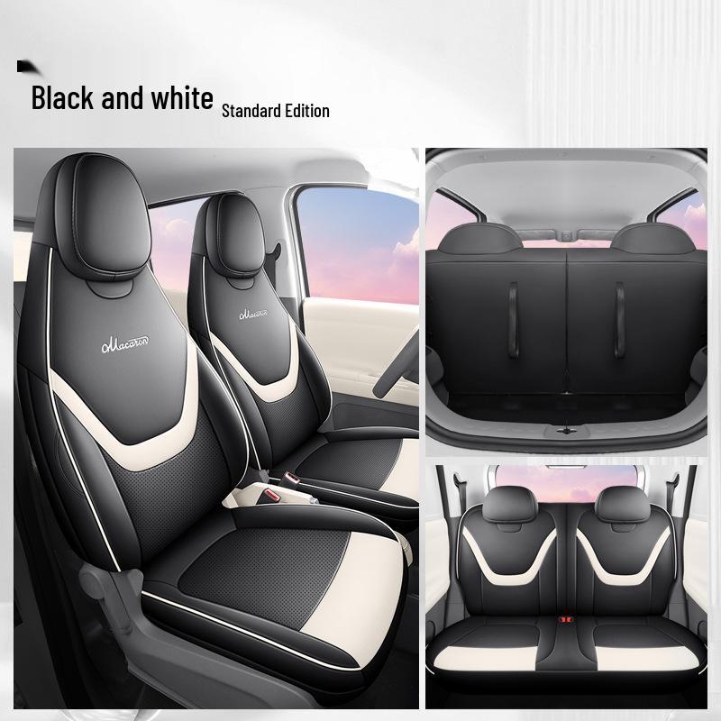 26 Model Wuling Hongguang Mini EV Seat Covers - Macaron Edition, All-Season Cushions