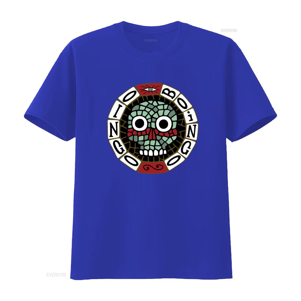 Oingo Boingo 1995 Tour Skull T Shirt For Fans Sizes S 5xl Black Vintage Slightly Versatile Streetwear Graphic Homme