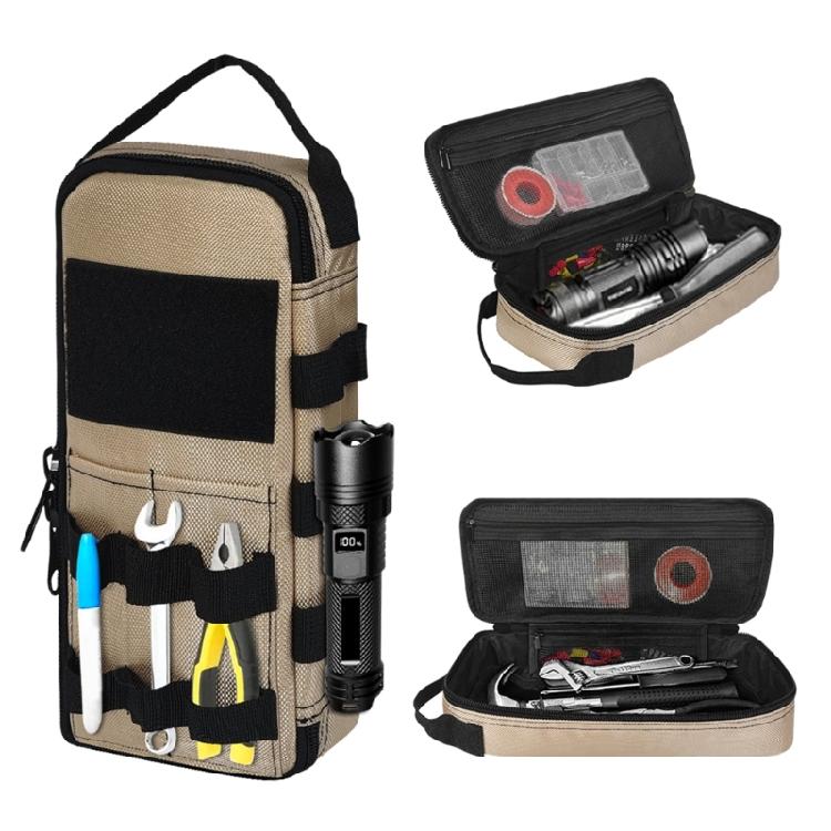 Professional Portable Tool Organizers Bag Deep Pockets for Accessories Heavy Duty Waterproof Comfortable Shoulder Strap Outdoor Ready