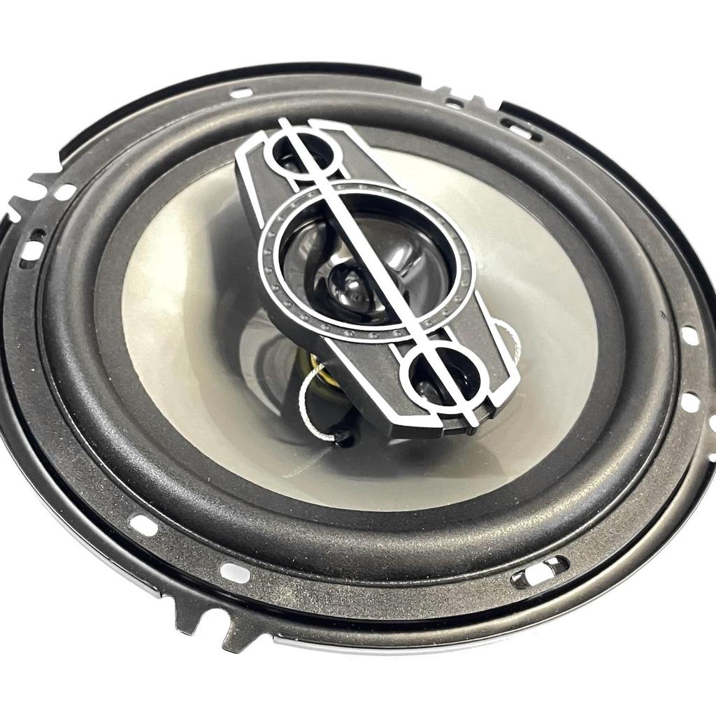 CGP CG6463-SET4 4-Way 6-Inch Coaxial Car Speakers, Set of 4, 350W, for Toyota, Subaru, Daihatsu, Alphard, Vitz, Voxy, and NOAH Vehicles