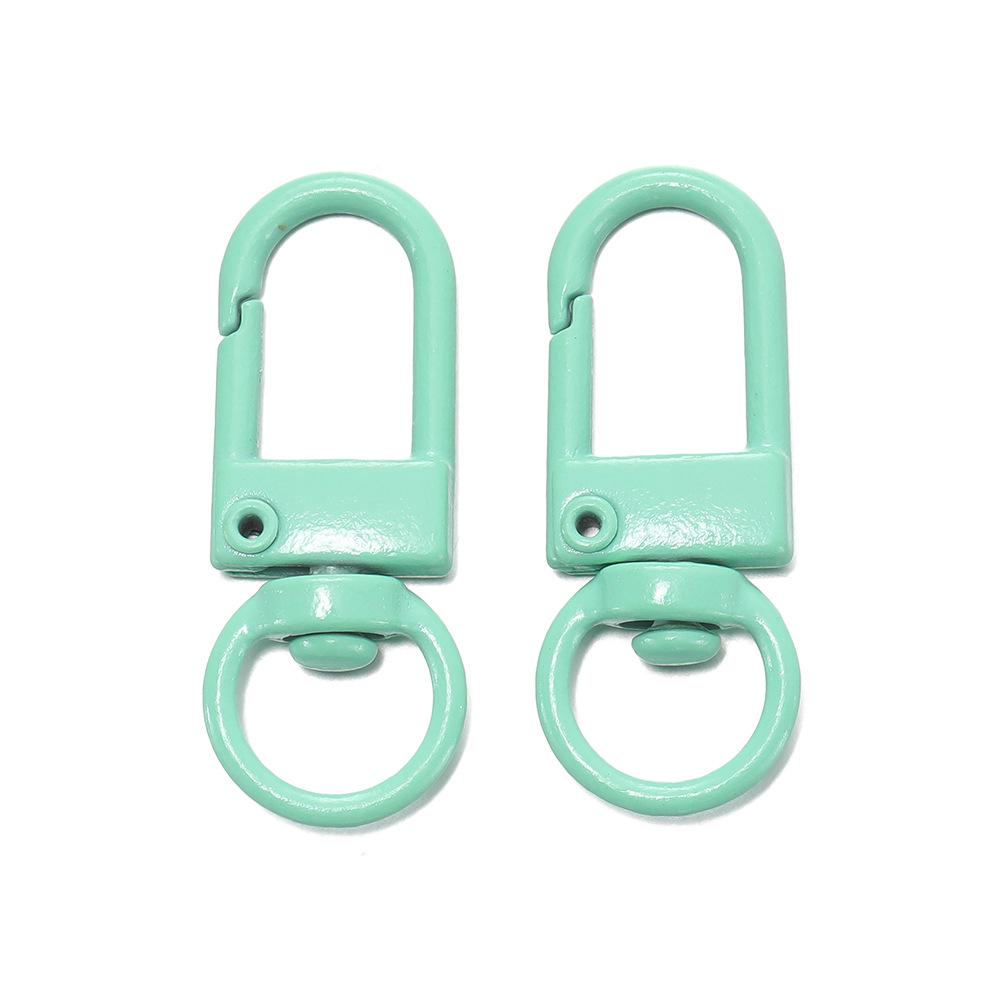 New Color Spray Paint Door Buckle Keychain: DIY Doll Pendant for Phone & Bag