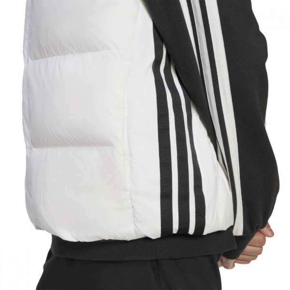 AdidaS Men S eSSential Clima Warm 3 Stripe Puffer Down veSt Jm4081 Early Winter...