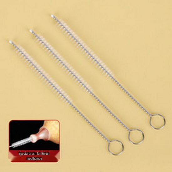 Stainless Steel Hulusi & Ocarina Cleaning Brush - Universal Musical Instrument Maintenance Tool